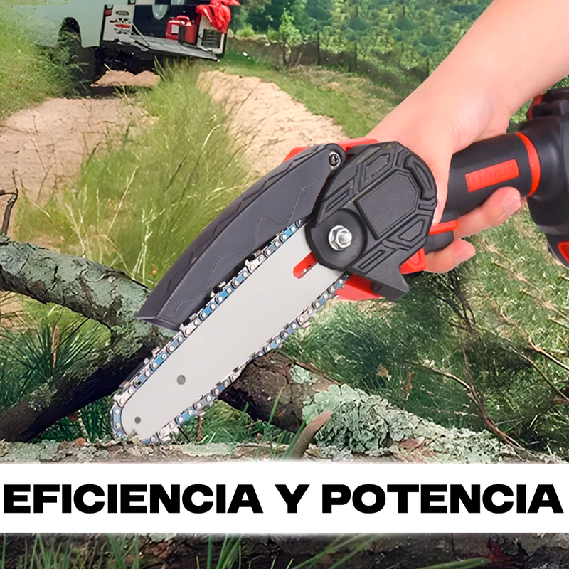 MINI MOTOSIERRA PORTÁTIL + 2 POTENTES BATÉRIAS PROMOCION - ENVÍO GRATIS